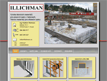 Tablet Screenshot of illichman.cz